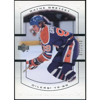2000 Upper Deck Wayne Gretzky Master Collection US #2 Wayne Gretzky 71/150