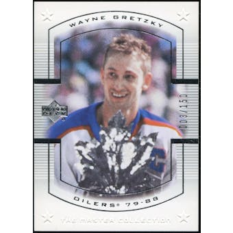 2000 Upper Deck Wayne Gretzky Master Collection US #7 Wayne Gretzky 3/150