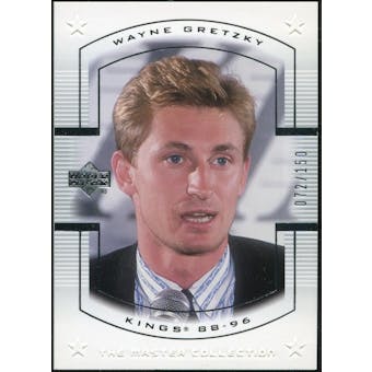 2000 Upper Deck Wayne Gretzky Master Collection US #8 Wayne Gretzky 72/150