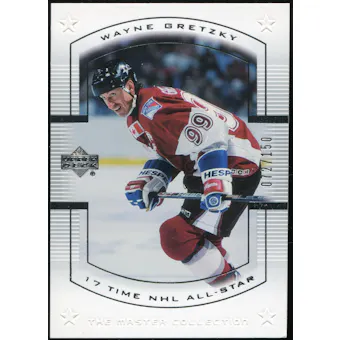 2000 Upper Deck Wayne Gretzky Master Collection US #15 Wayne Gretzky 72/150