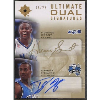 2007/08 Ultimate Collection #GH Horace Grant & Dwight Howard Signatures Dual Auto #19/25