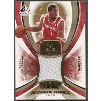 2005/06 SP Game Used #TM Tracy McGrady Authentic Fabrics Gold Jersey #056/100