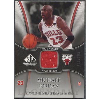 2006/07 SP Game Used #MJ Michael Jordan Legendary Fabrics Jersey #036/100