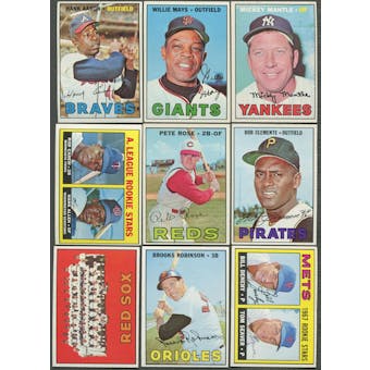 1967 Topps Baseball Complete Set (EX)