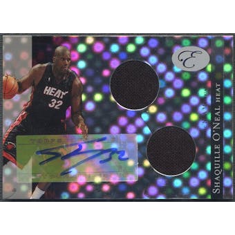 2006/07 Bowman Elevation #RSO Shaquille O'Neal Power Brokers Relics Dual Jersey Auto #1/1