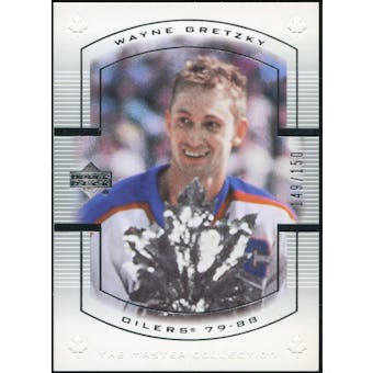 2000 Upper Deck Wayne Gretzky Master Collection Canada #7 Wayne Gretzky 149/150