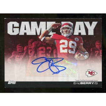2011 Topps Game Day Autographs #GDAEB Eric Berry Autograph