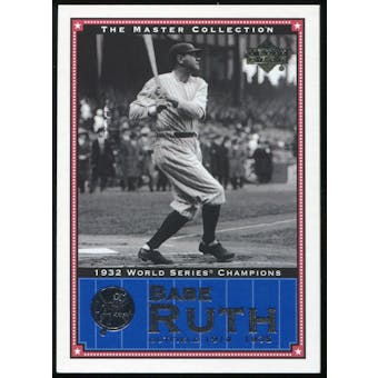 2000 Upper Deck Yankees Master Collection #NYY4 Babe Ruth 1932 184/500