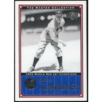 2000 Upper Deck Yankees Master Collection #NYY10 Spud Chandler 1943 184/500