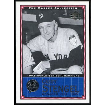 2000 Upper Deck Yankees Master Collection #NYY15 Casey Stengel 1952 184/500