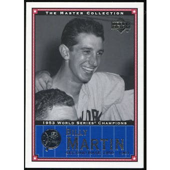 2000 Upper Deck Yankees Master Collection #NYY16 Billy Martin 1953 184/500