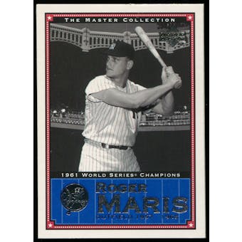 2000 Upper Deck Yankees Master Collection #NYY19 Roger Maris 1961 184/500