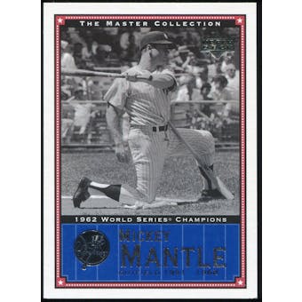 2000 Upper Deck Yankees Master Collection #NYY20 Mickey Mantle 1962 184/500
