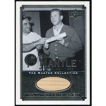 2000 Upper Deck Yankees Master Collection All-Time Yankees Game Bats #ATY2 Mickey Mantle 184/500