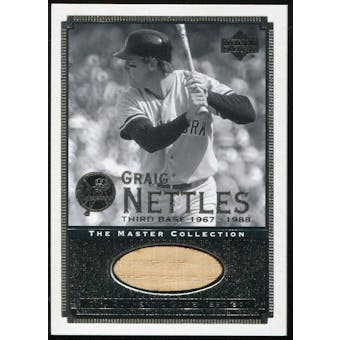 2000 Upper Deck Yankees Master Collection All-Time Yankees Game Bats #ATY6 Graig Nettles 184/500