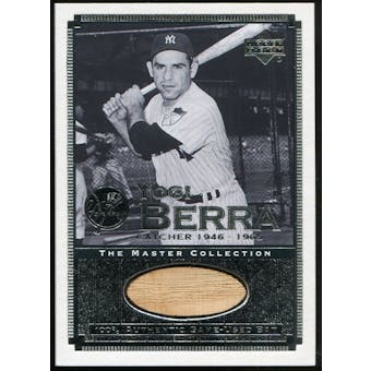 2000 Upper Deck Yankees Master Collection All-Time Yankees Game Bats #ATY8 Yogi Berra 184/500