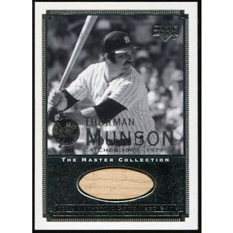 2000 Upper Deck Yankees Master Collection All-Time Yankees Game Bats #ATY9 Thurman Munson 184/500