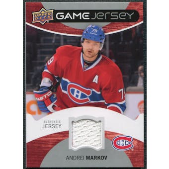 2012/13 Upper Deck Game Jerseys #GJAM Andrei Markov G