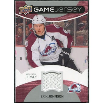 2012/13 Upper Deck Game Jerseys #GJEJ Erik Johnson H