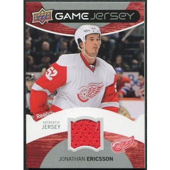 2012/13 Upper Deck Game Jerseys #GJJE Jonathan Ericsson H