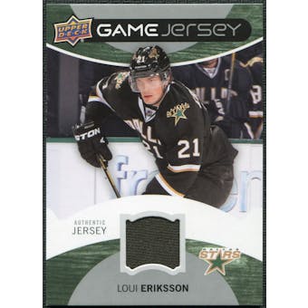 2012/13 Upper Deck Game Jerseys #GJLE Loui Eriksson F