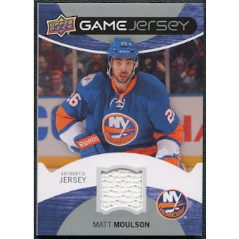2012/13 Upper Deck Game Jerseys #GJMM Matt Moulson H