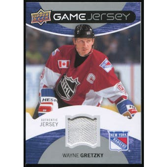 2012/13 Upper Deck Game Jerseys #GJWG Wayne Gretzky All Star B