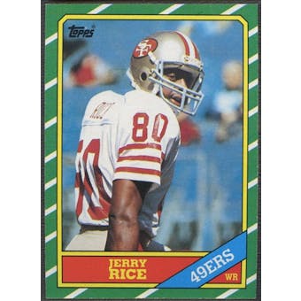 1986 Topps #161 Jerry Rice Rookie