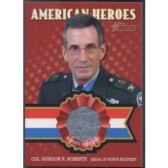 2009 Topps American Heritage #GRR Col. Gordon R. Roberts Heroes American Heroes Shirt