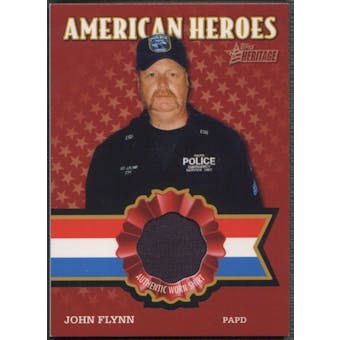 2009 Topps American Heritage #JF John Flynn Heroes American Heroes Shirt