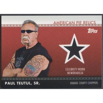 2011 American Pie #APR13 Paul Teutul, Sr. Relics Shirt