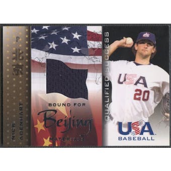 2006 USA Baseball #2 Nick Adenhart Bound for Beijing Materials Jersey