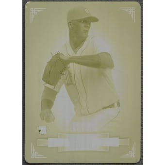 2012 Bowman Sterling #31 Drew Smyly Printing Plate Yellow #1/1