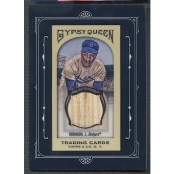 2011 Topps Gypsy Queen #JR Jackie Robinson Framed Mini Relics Bat