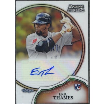 2011 Bowman Sterling #23 Eric Thames Rookie Refractor Auto #114/199