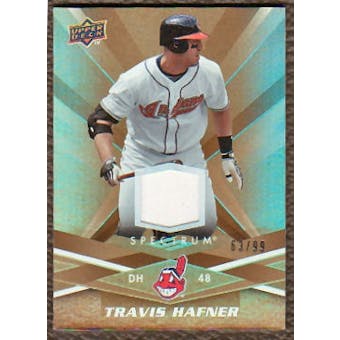 2009 Upper Deck Spectrum Gold Jersey #31 Travis Hafner /99