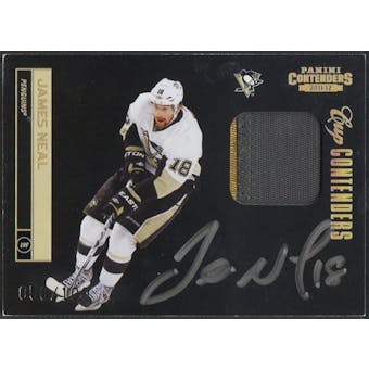 2011/12 Panini Contenders #130 James Neal Patch Auto #058/100