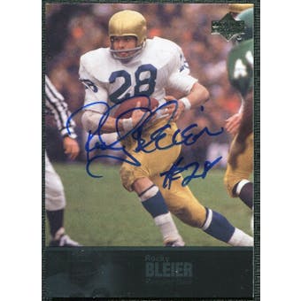 2011 Upper Deck College Legends Autographs #33 Rocky Bleier Autograph