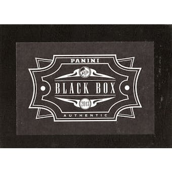 2013 Industry Summit Las Vegas Panini Black Box Authentic