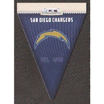 2012 Panini Rookies and Stars NFL Team Pennant #26 San Diego Chargers