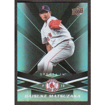 2009 Upper Deck Spectrum Black #13 Daisuke Matsuzaka /50