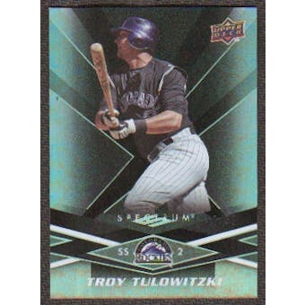 2009 Upper Deck Spectrum Black #33 Troy Tulowitzki /50