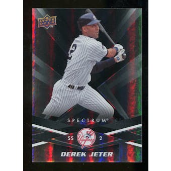 2009 Upper Deck Spectrum Black #65 Derek Jeter 32/50