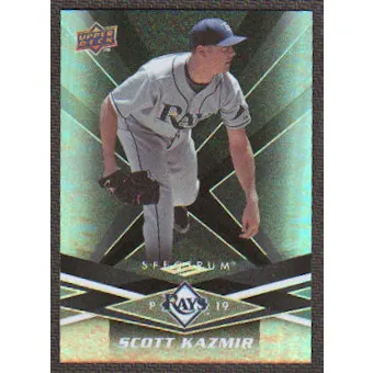 2009 Upper Deck Spectrum Black #92 Scott Kazmir /50
