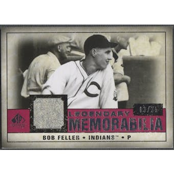 2008 Upper Deck SP Legendary Cuts #BF Bob Feller Legendary Memorabilia Jersey #03/35