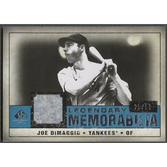2008 Upper Deck SP Legendary Cuts #JD Joe DiMaggio Legendary Memorabilia Jersey #25/50
