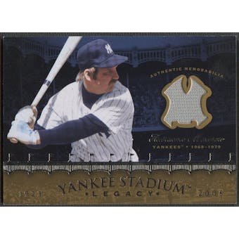 2008 Upper Deck Yankee Stadium Legacy Collection #TM Thurman Munson Memorabilia Jersey