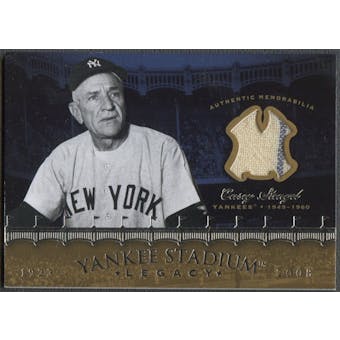 2008 Upper Deck Yankee Stadium Legacy Collection #CS Casey Stengel Memorabilia Jersey