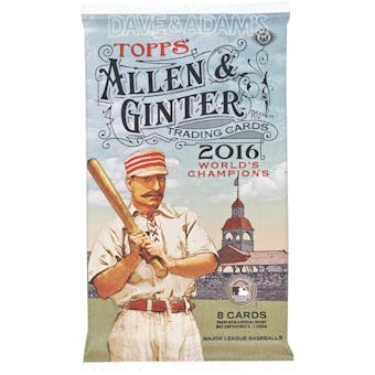 2016 Topps Allen & Ginter Baseball Hobby Pack