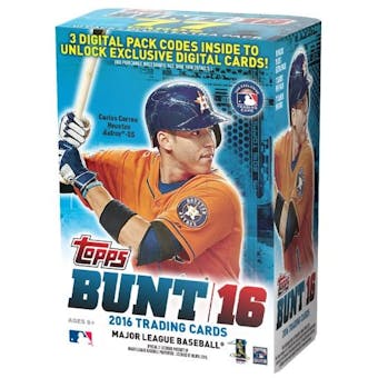2016 Topps BUNT Baseball 11-Pack Blaster Box